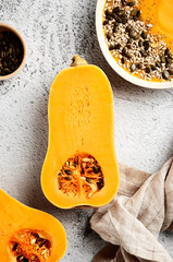 Calabaza y crema de calabaza