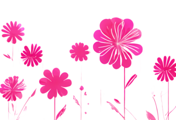 background plain elements red using abstract simple design pink illustration modern flower