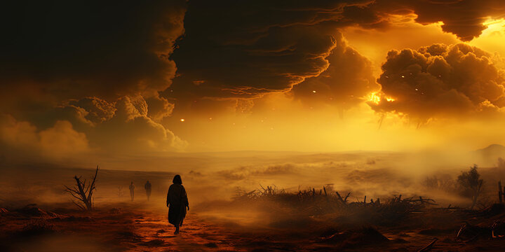 The foggy clouds of gas and dust, creating images and figures, like dreams in limitless