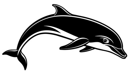 Naklejka premium Explore the Beauty of Dolphins Vector Graphics for Stunning Designs