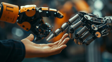 The Touch of Future: Robot Arm Meets Human Arm
