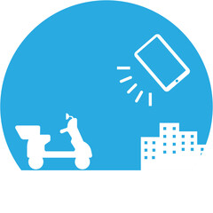 Easy neighbor supermarket icon pack