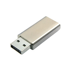 3d isolated render of flash drive icon psd