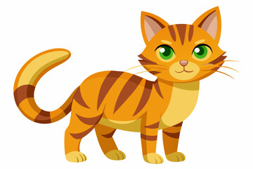 cat vector art work