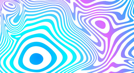 Psychedelic vortex pattern. Purple-blue background in style of the 60s, 70s for design of covers,...