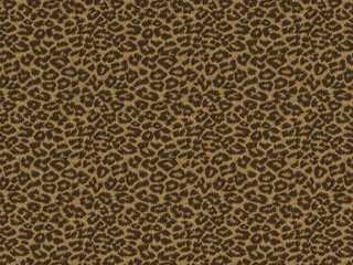 Leopard skin pattern, animal leather seamless design. Leopard patterned fabric texture or background. 
