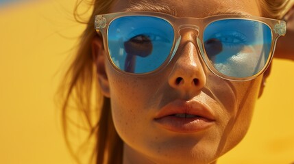 women, wearing high end fashion sunglasses