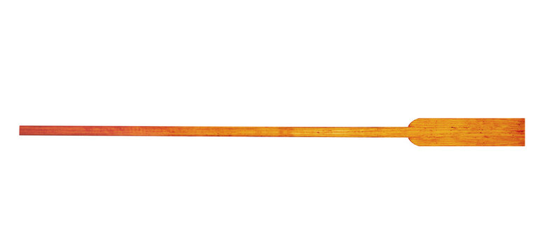 Wooden spoon stirrer - on isolated transparent background.