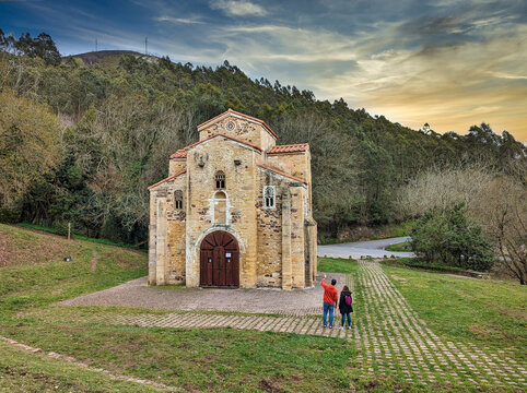 San Miguel de Lillo church, Oviedo, Asturias, Spain