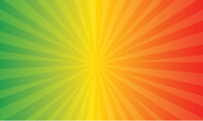 abstract rainbow background with rays