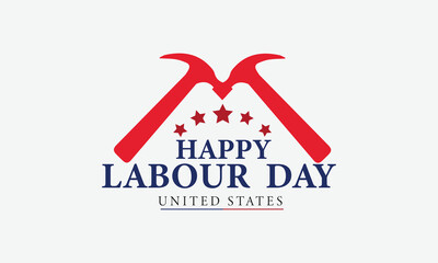 Happy labour day logo