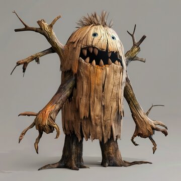 wood monster.