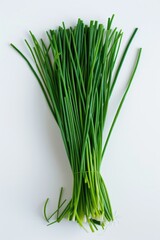 Fresh Chives: Vibrant Green Colours of a Healthy Ingredient, Perfect for Your Kitchen and Healthy Eating Lifestyle - obrazy, fototapety, plakaty