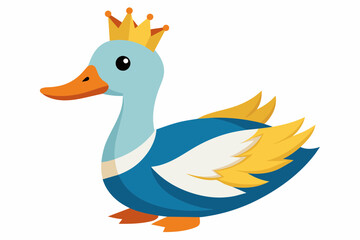 illustration of a duck