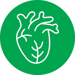 Heart Line Multi Circle