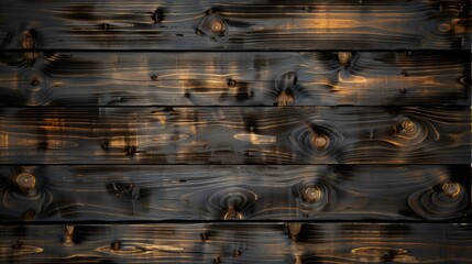 Wood planks, sawn wooden deck are utilized for wood walls. Captured in a 10:3 ratio frame, it provides an ideal choice for your website's banner ad background. Concept for architecture and DIY, - obrazy, fototapety, plakaty