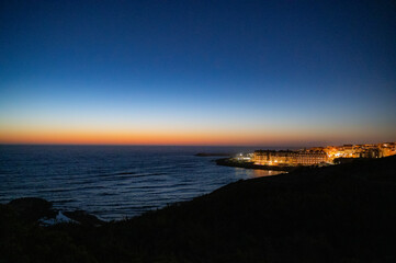 Obraz premium Coast and beach in Ericeira Portugal