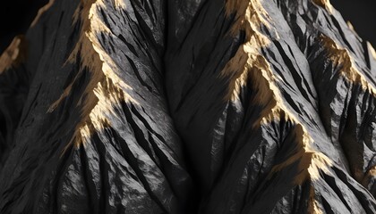 Black and gold texture
