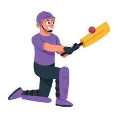 cricket player man - 768227335