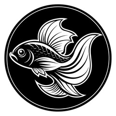 Discover the Beauty of Betta Fish Vector Illustrations for Aquatic Enthusiasts