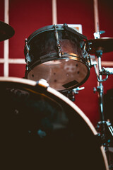 Obraz premium Detail shot of hi tom drum.