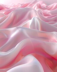 Fototapeta premium fabric wavy abstract background