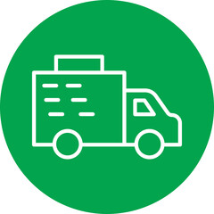 Logistics Delivery Line Multi Circle