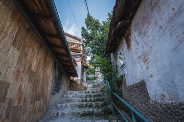 Stairs in Alifakovac area of Sarajevo, Bosnia and Herzegovina