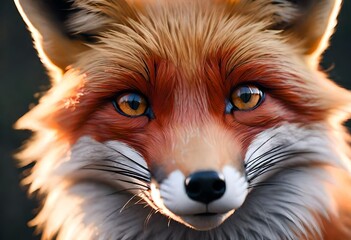 red fox portrait