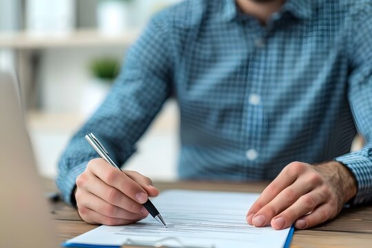 Online job interview for remote position using modern digital recruitment methods to review CVs and find the best candidate. Concept Remote Interviews, Digital Recruitment, CV Screening