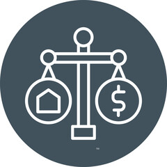 Scale Line Multi Circle