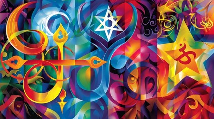 Interconnectedness of World Religions in Sacred Symbols