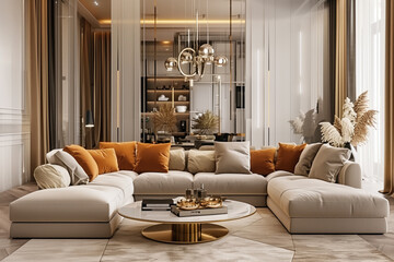 Modern Elegance: Luxurious Living Room Decor