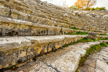 Termessos ancient city the amphitheatre. Termessos is one of Antalya -Turkey's most outstanding...