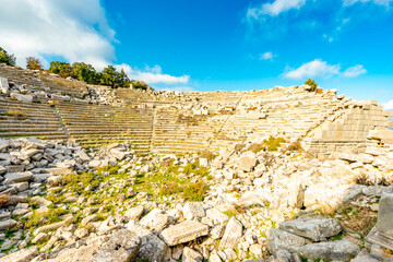 Termessos ancient city the amphitheatre. Termessos is one of Antalya -Turkey's most outstanding...