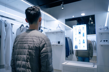 Interactive Smart Fitting Room Experience