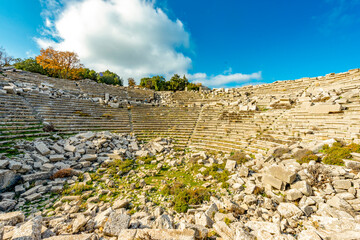 Termessos ancient city the amphitheatre. Termessos is one of Antalya -Turkey's most outstanding...
