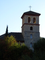 Fototapeta na wymiar Clocher église Andalousie