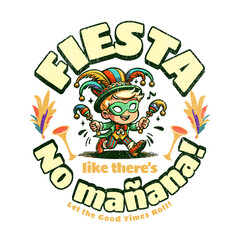 Obraz premium Fiesta no mañana celebration party Mexican culture fun dance tradition