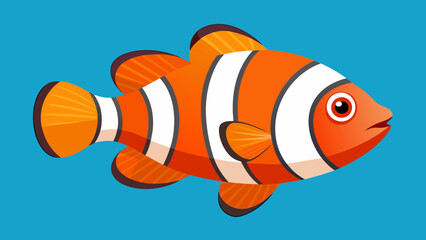 Obraz na płótnie Canvas Stunning Clown Fish Vector Illustrations Perfect for Your Projects