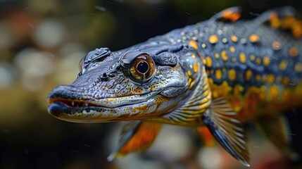 Close-Up of Fish in Tank