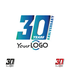30 years Logo vector template eps for purpose ready to use