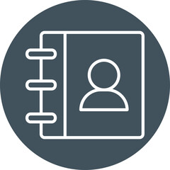 Contacts Line Multi Circle