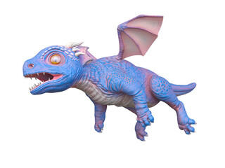 ドラゴン　3DCGレンダリング