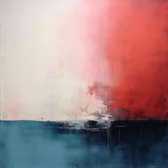 Abstract minimalist painting