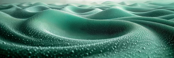 Dekokissen abstract blue background with waves © Den b+f