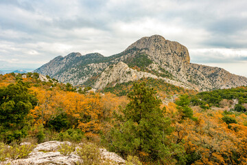 Termessos ancient city the amphitheatre. Termessos is one of Antalya -Turkey's most outstanding...