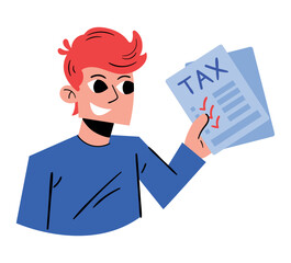 tax day illustration