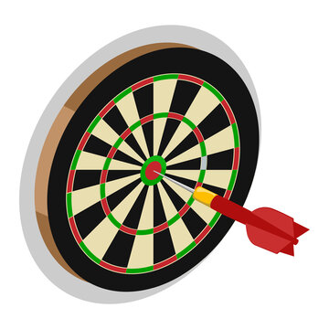 recommend clip art: Darts isometric PNG illustration with transparent background