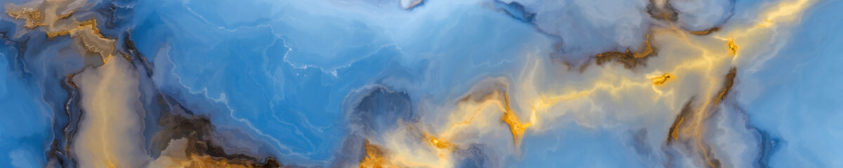Blue transparent onyx gemstone